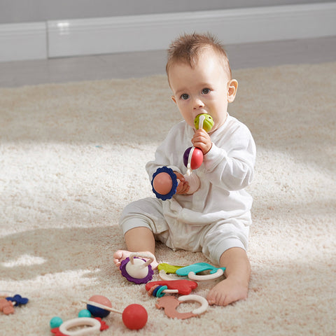 BabyCare rattle Set & Box-10 Pieces