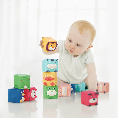 BabyCare Animal Building Blocks-6 Pcs