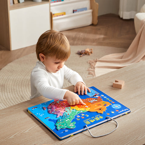 BabyCare Talking Magnetic Map