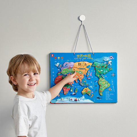 BabyCare Talking Magnetic Map