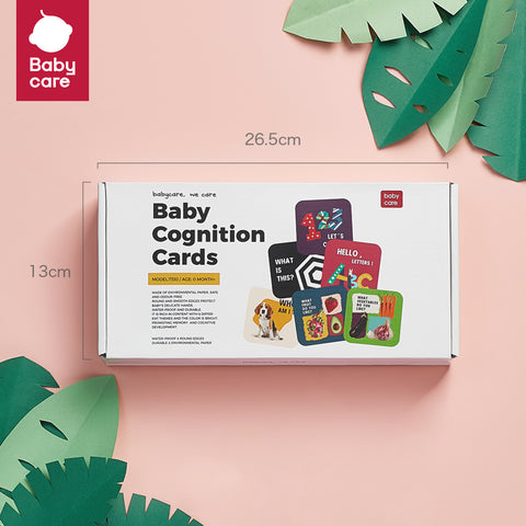 BabyCare Cognitive Cards-6 Pcs