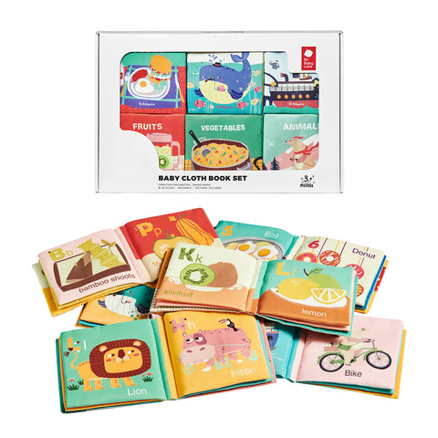 BabyCare Cloth Books Set-6 Pcs