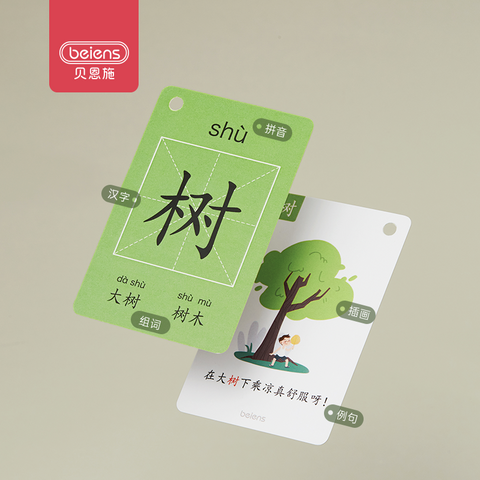 Beiens Chinese Character Cards