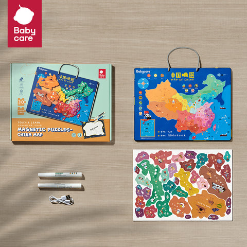 BabyCare Talking Magnetic Map