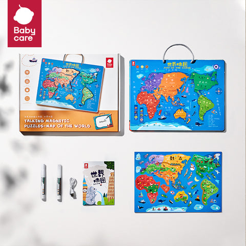 BabyCare Talking Magnetic Map