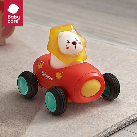 Push & Go Cars With Animals