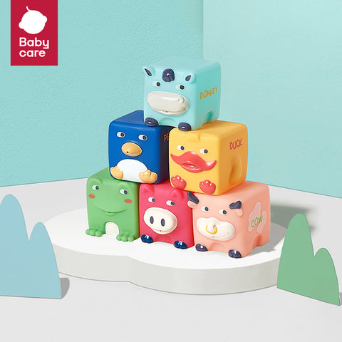 BabyCare Animal Building Blocks-6 Pcs